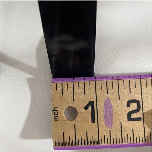 Good American Clear Wedge Sandal Neoprene Open Toe Size 8.5 GA368N-X New in Box - Picture 11 of 16